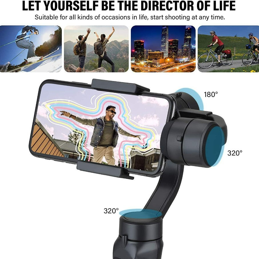 F6 stabilizer - Three-axis handheld gimbal for mobile phone